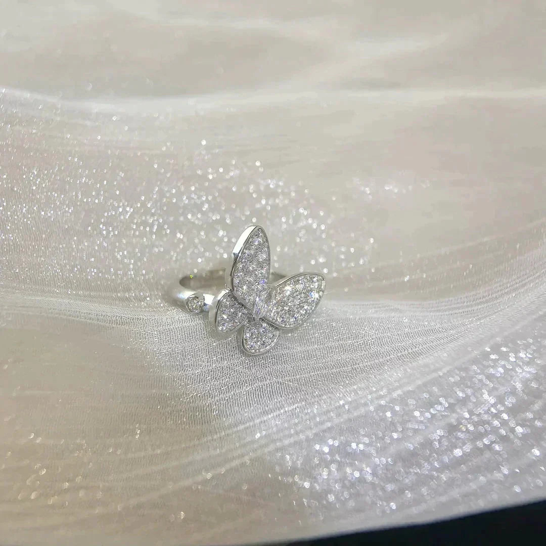 ¡®Glow Jewelry¡¯BUTTERFLY DIAMOND RING