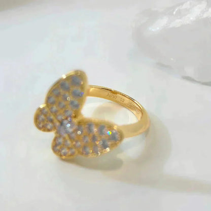 ¡®Glow Jewelry¡¯BUTTERFLY DIAMOND RING
