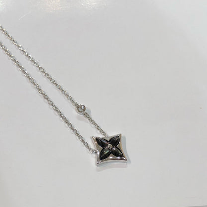 ¡®Glow Jewelry¡¯STAR BLACK MOP NECKLACE
