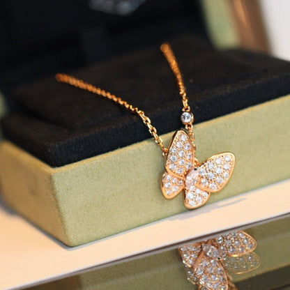 ¡®Glow Jewelry¡¯BUTTERFLY DIAMOND NECKLACE