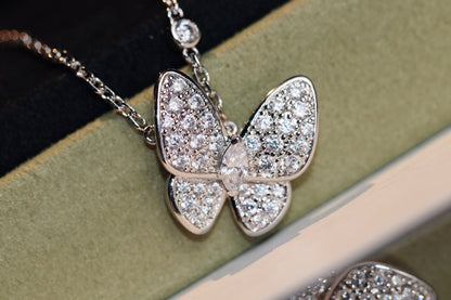 ¡®Glow Jewelry¡¯BUTTERFLY DIAMOND NECKLACE