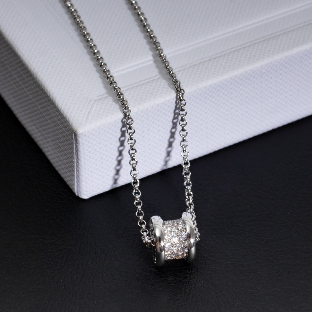 [Glow Jewelry]ZERO 1 SILVER DIAMOND NECKLACE