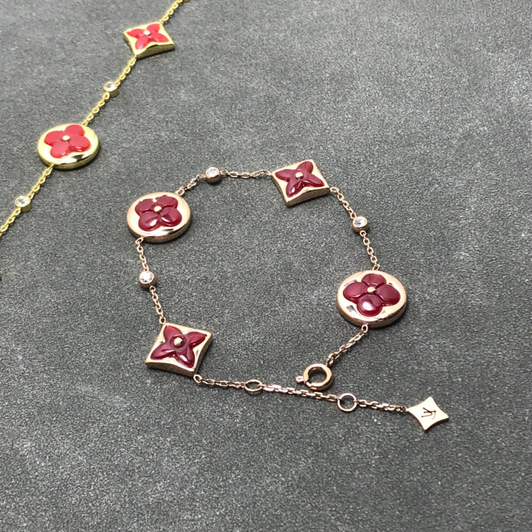 ¡®Glow Jewelry¡¯STAR AND SUN CARNELIAN 4 MOTIFS 3 DIAMONDS