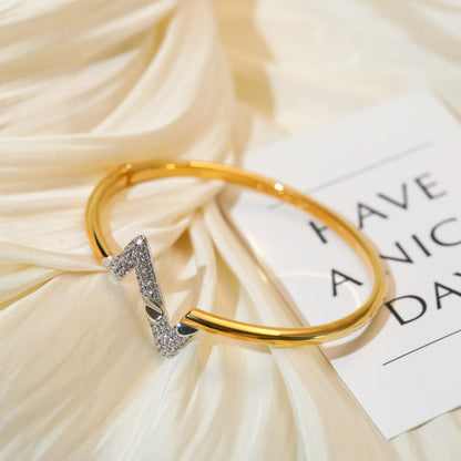 ¡®Glow Jewelry¡¯VOLTE UPSITE DOWN GOLD DIAMOND BRACELET