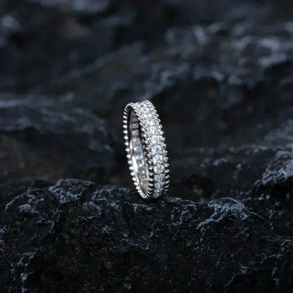 ¡®Glow Jewelry¡¯PERLEE DIAMOND SILVER RING