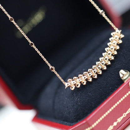 ¡®Glow Jewelry¡¯CLASH PINK GOLD NECKLACE