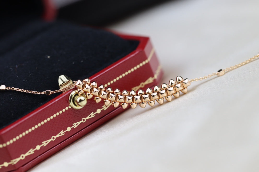 ¡®Glow Jewelry¡¯CLASH PINK GOLD NECKLACE