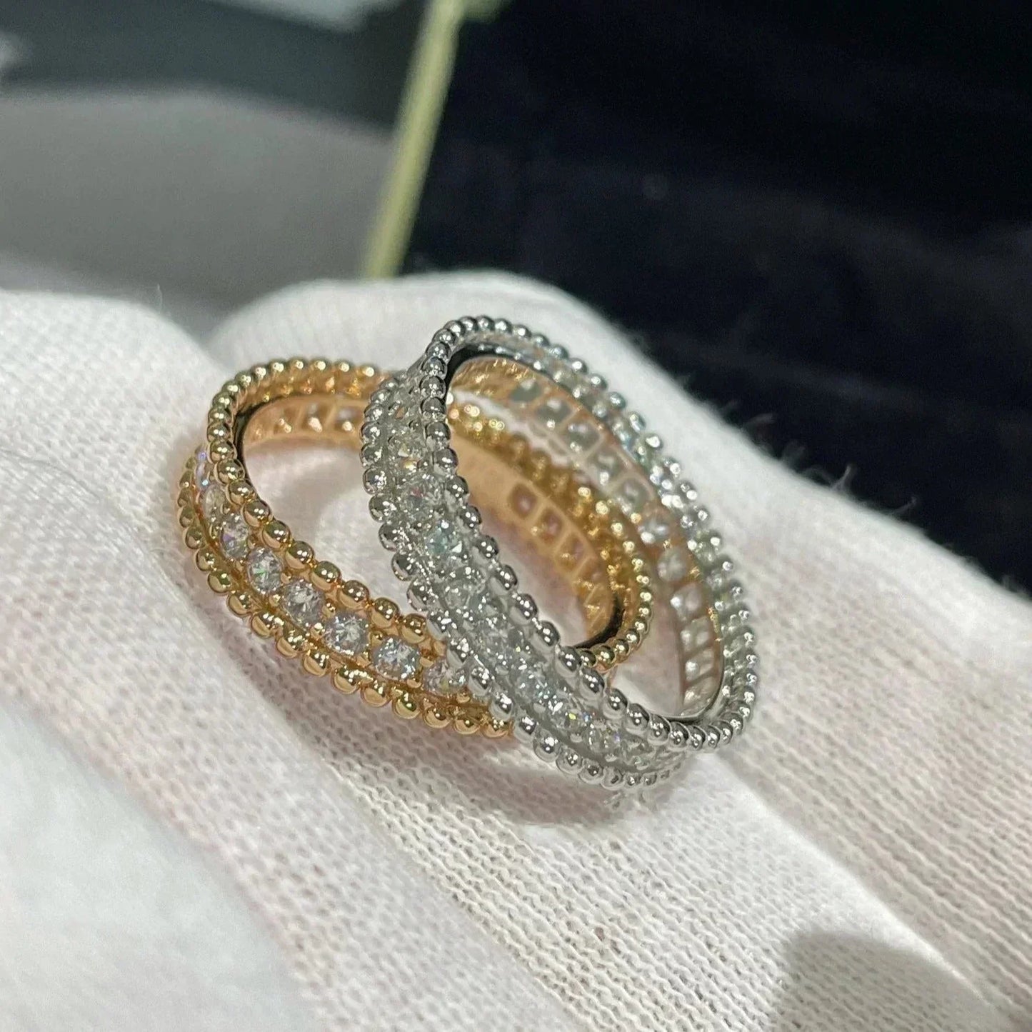 ¡®Glow Jewelry¡¯PERLEE DIAMOND ROSE GOLD RING