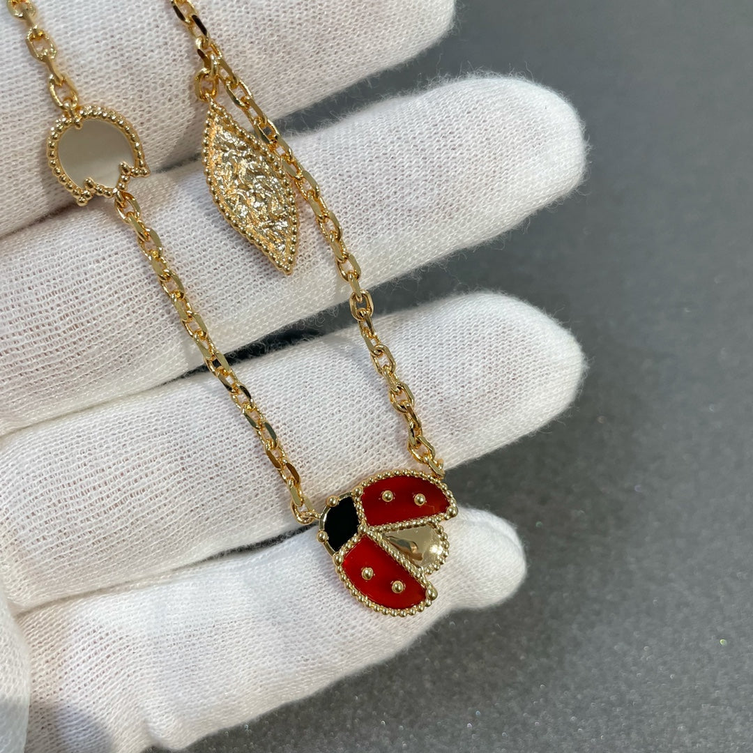 ¡®Glow Jewelry¡¯LUCKY SPRING 15 MOTIFS GOLD NECKLACE