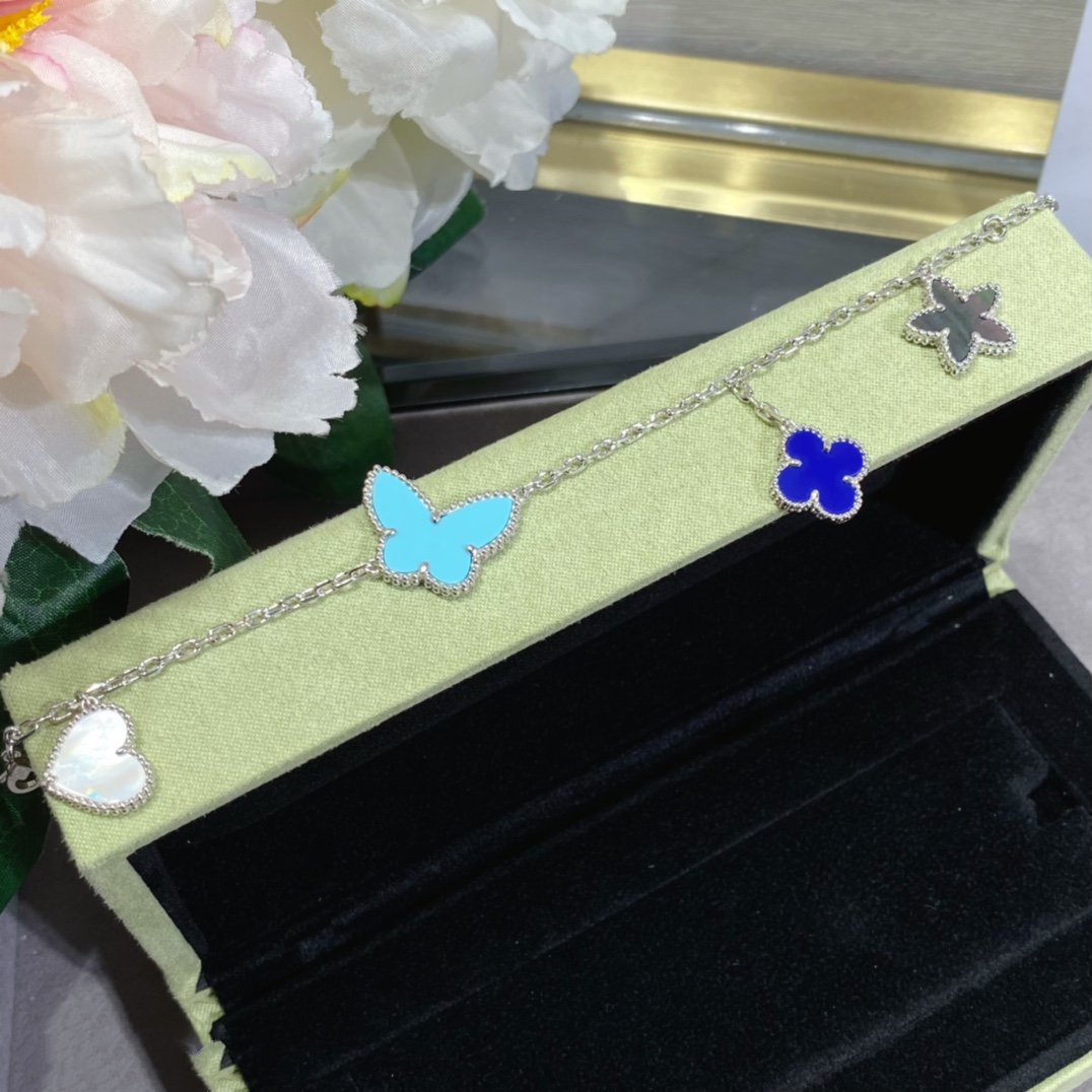 ¡®Glow Jewelry¡¯LUCKY SPRING SILVER BRACELET 4 MOTIF