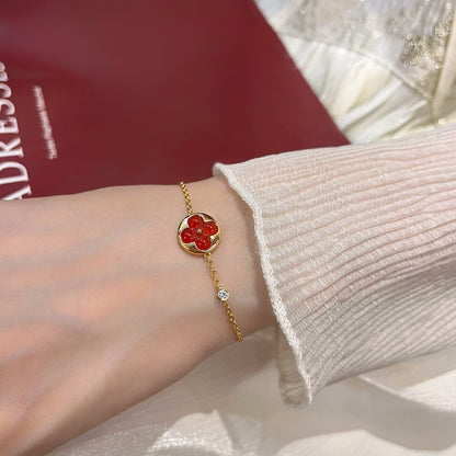 ¡®Glow Jewelry¡¯SUN PEDANT CARNELIAN BRACELET