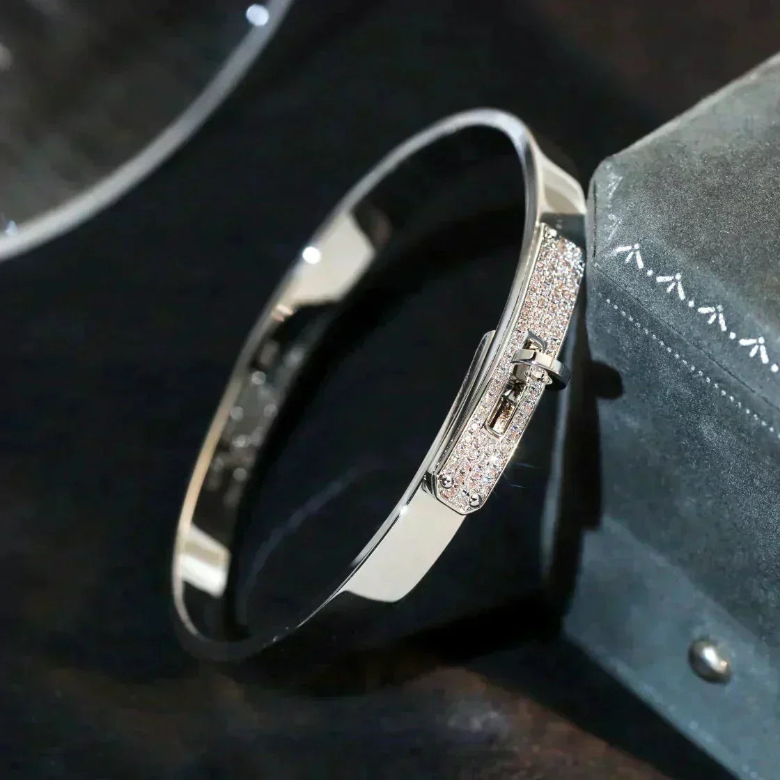 ¡®Glow Jewelry¡¯KELLY SILVER DIAMOND BRACELET