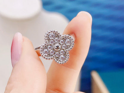 [Glow Jewelry]CLOVER DIAMOND RING