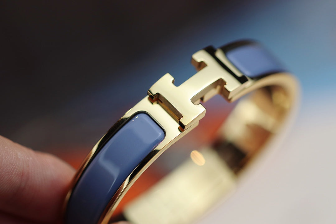 ¡®Glow Jewelry¡¯H BRACELET 12MM BLUE GRAY