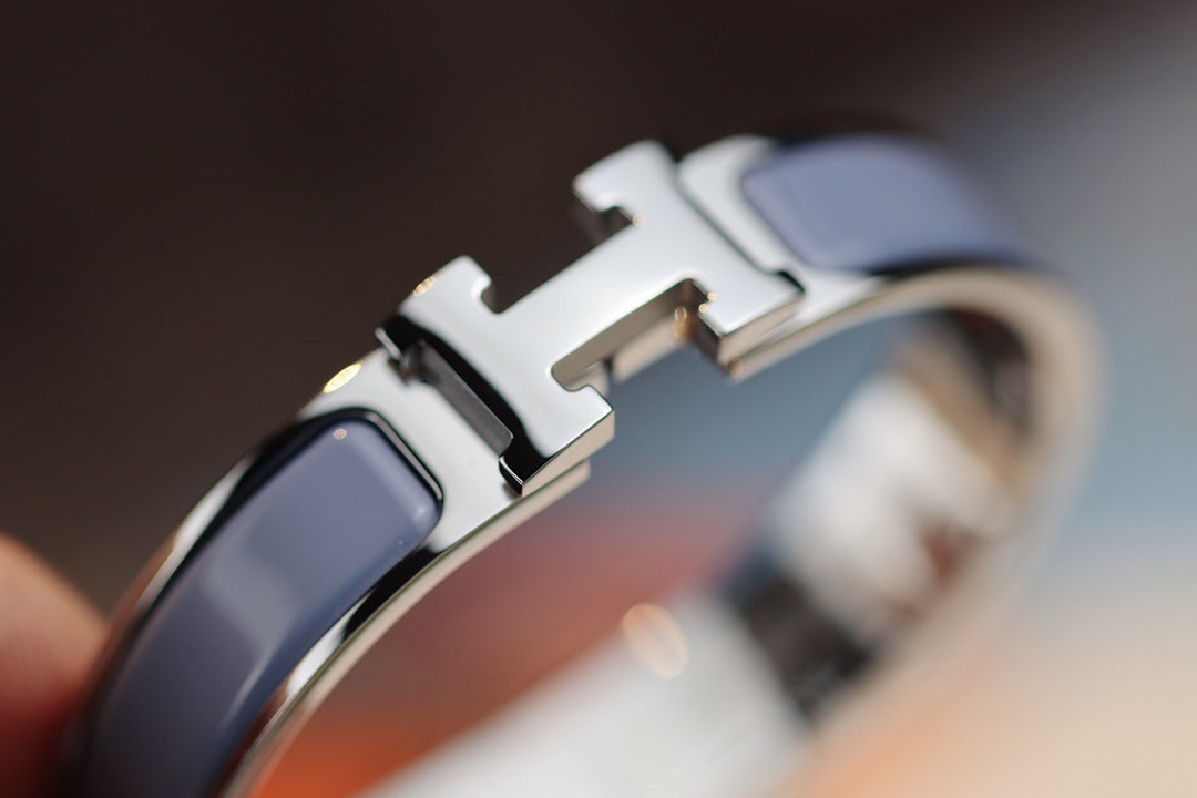 ¡®Glow Jewelry¡¯H BRACELET 12MM BLUE GRAY