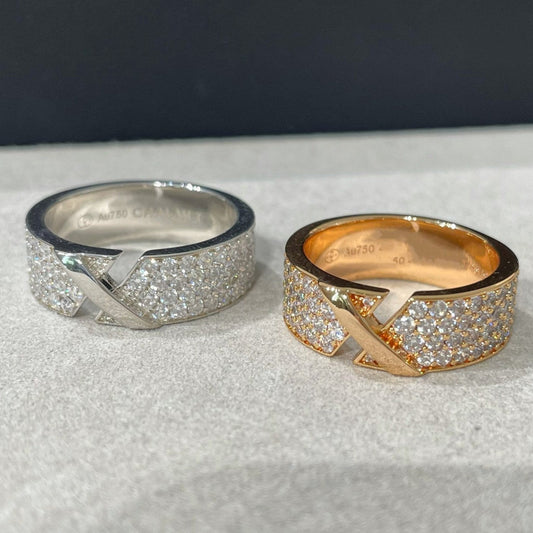 ¡®Glow Jewelry¡¯LIENS EVIDENCE  DIAMOND PAVED RING