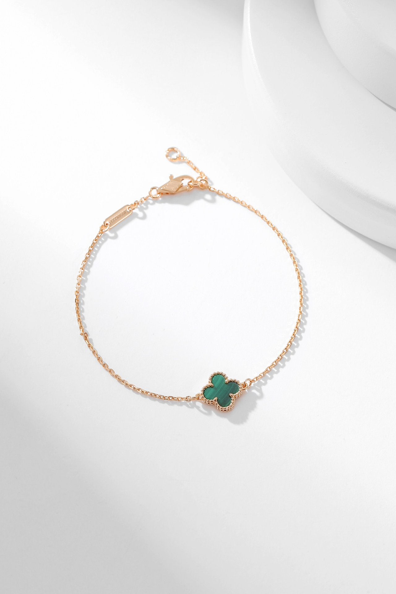 ¡®Glow Jewelry¡¯CLOVER BRACELET MALACHITE 1 MOTIF