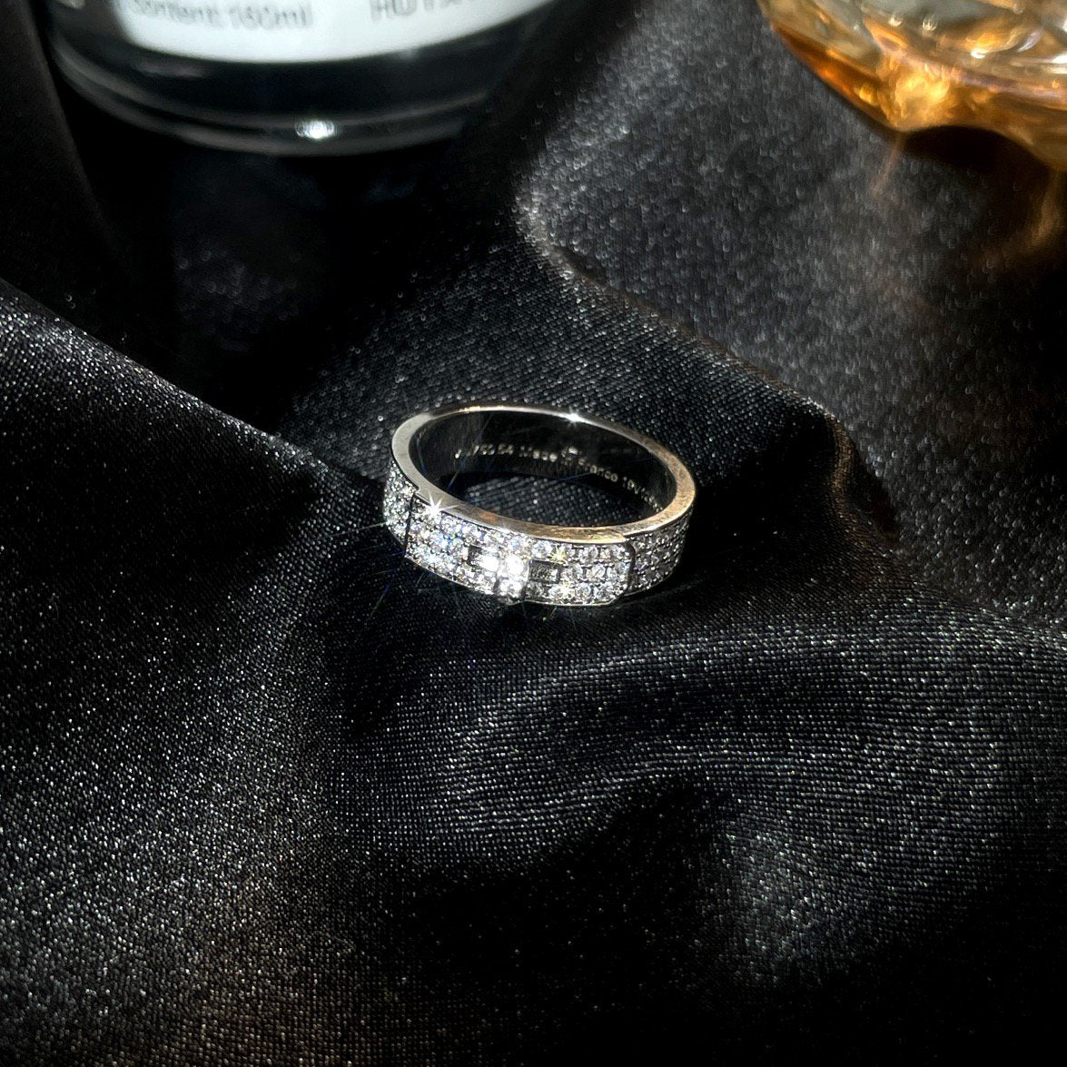 ¡®Glow Jewelry¡¯KELLY SILVER DIAMOND RING