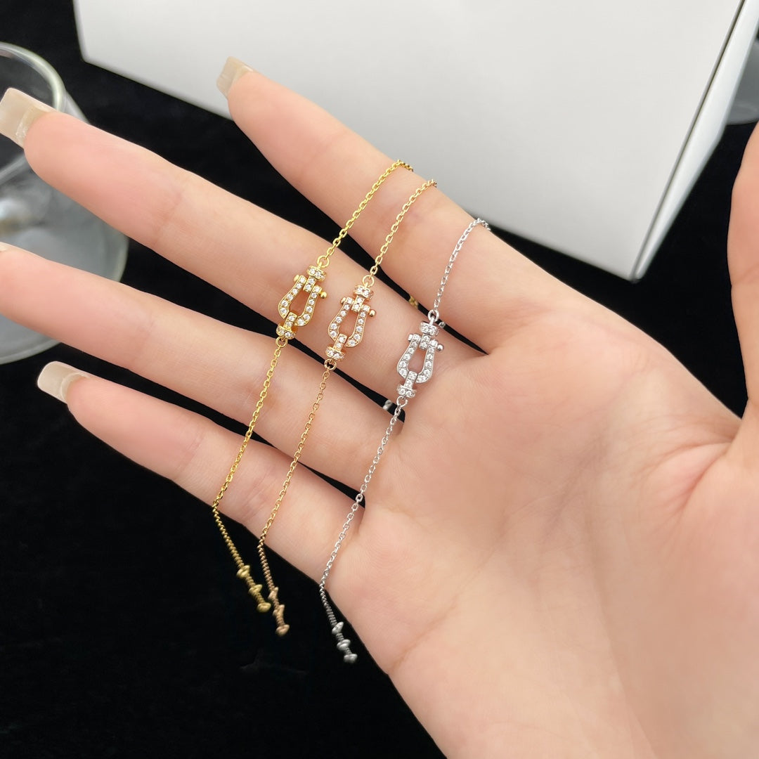 ¡®Glow Jewelry¡¯FORCE 10 FULL DIAMOND BUCKLE CHAIN LINK MINI MODEL