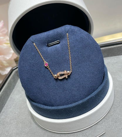 [Glow Jewelry]FORCE 10 DIAMOND CHAIN LINK PINK GOLD BRACELET