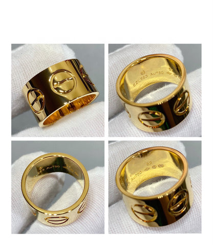 [Glow Jewelry]LOVE 11MM LARGE RING