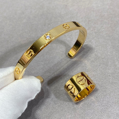 [Glow Jewelry]LOVE 11MM LARGE RING