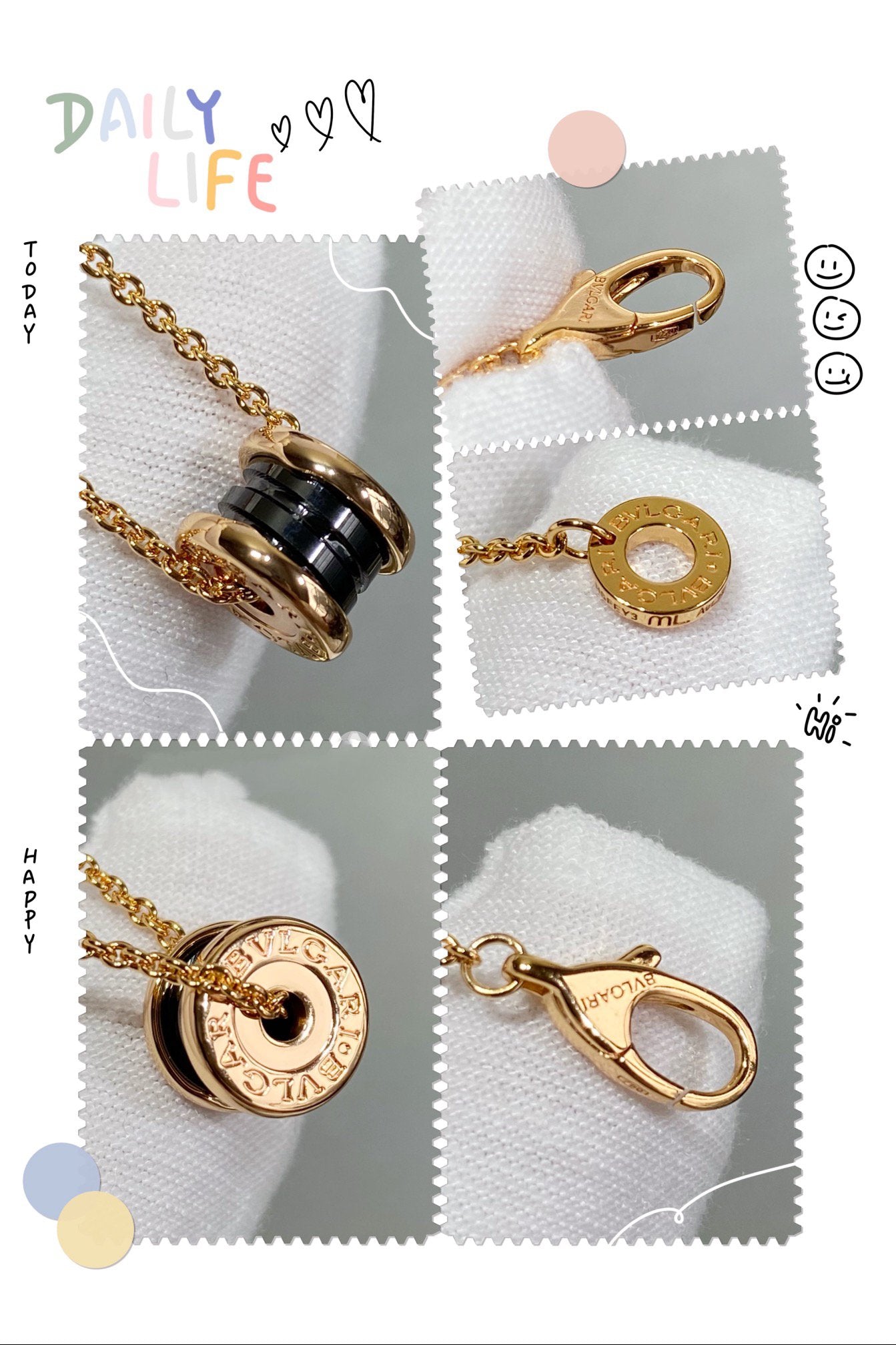 [Glow Jewelry]ZERO 1 CERAMIC MINI NECKLACE