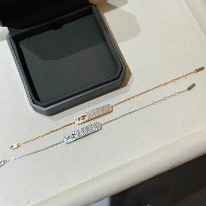 [Glow Jewelry]MOVE CLASSIQUE DIAMOND PAVED BRACELET