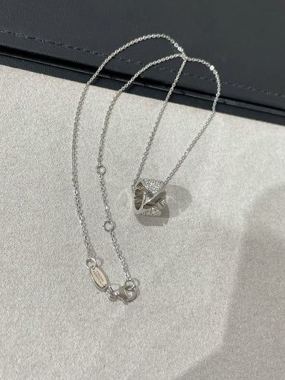 ¡®Glow Jewelry¡¯LIENS EVIDENCE DIAMOND PAVED NECKLACE
