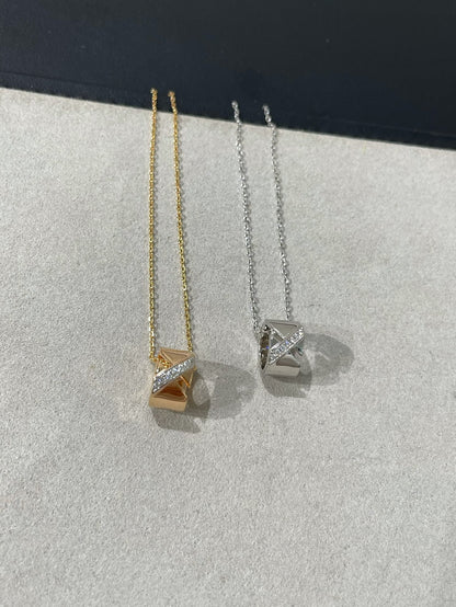[Glow Jewelry]LIENS EVIDENCE DIAMOND NECKLACE