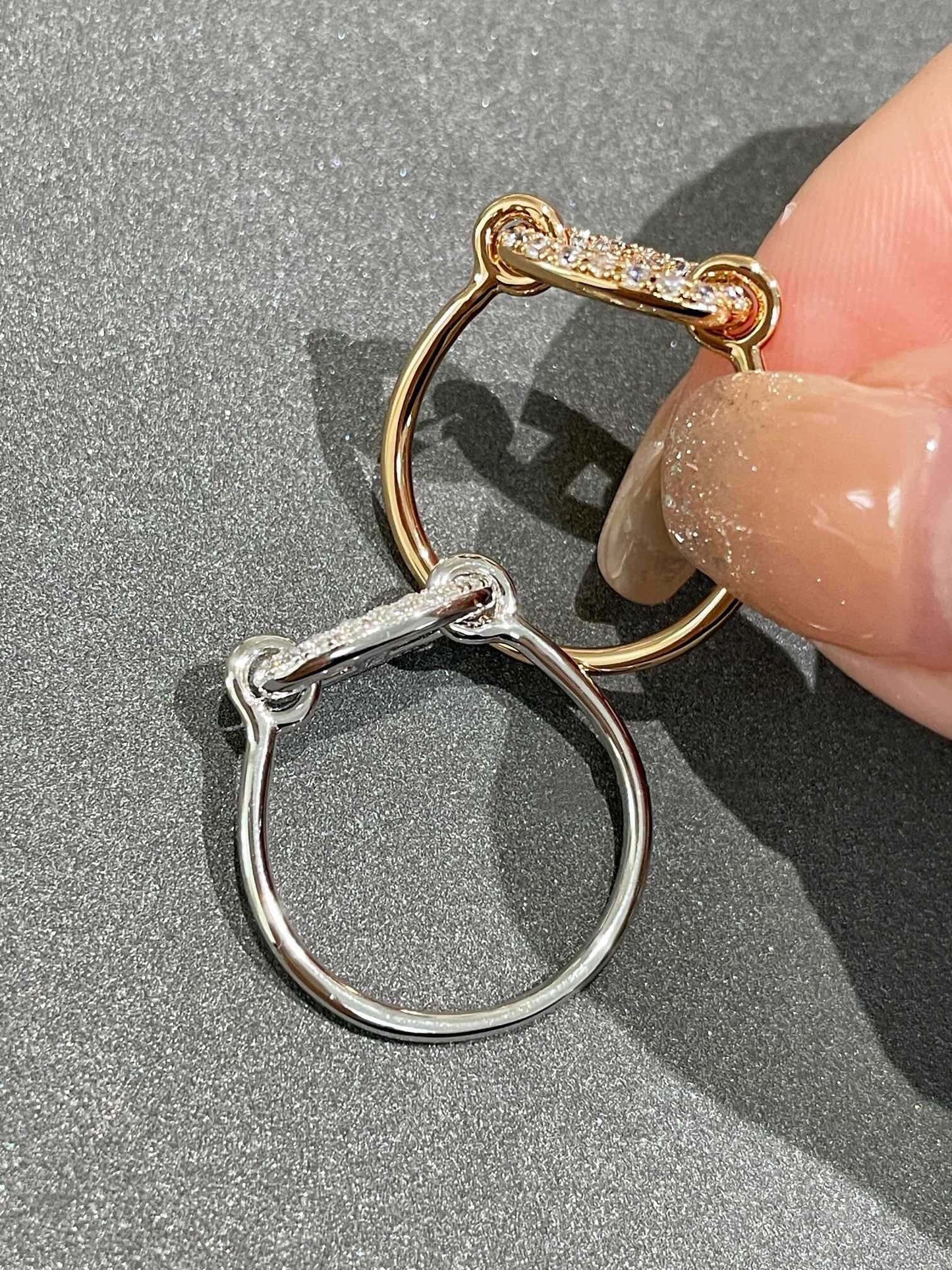 ¡®Glow Jewelry¡¯RONDE SMALL DIAMOND RING