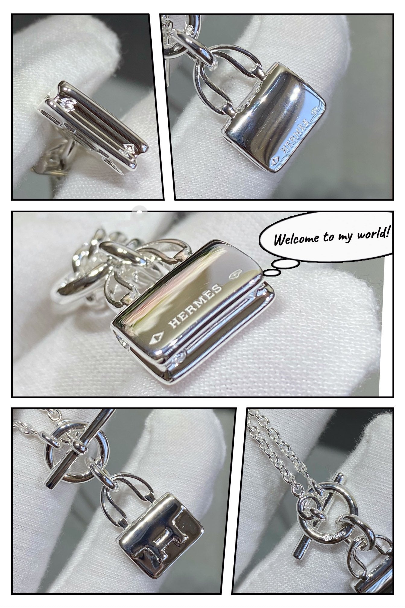 ¡®Glow Jewelry¡¯CONSTANCE PEDANT SILVER NECKLACE