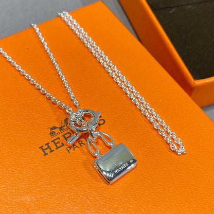 ¡®Glow Jewelry¡¯CONSTANCE PEDANT SILVER NECKLACE
