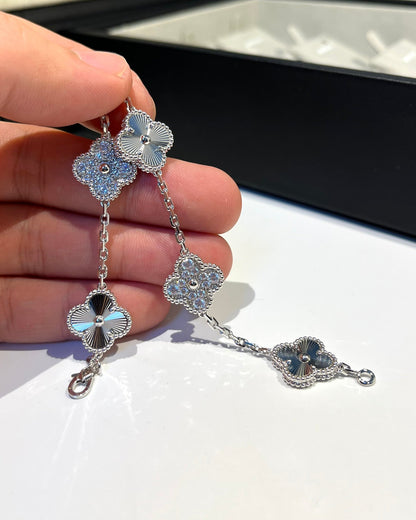 [Glow Jewelry]New  CLOVER 5 MOTIF LASER BRACELET COLLECTION