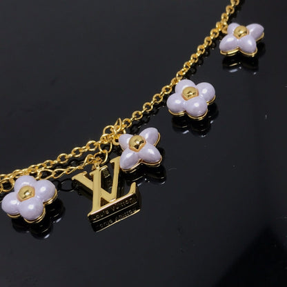 [Glow Jewelry]LOGO 6 MOTIF STAR AND SUN GOLD BRACELET