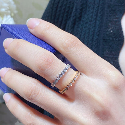 ¡®Glow Jewelry¡¯BEE LOVE DIAMOND PAVED SMALL RING