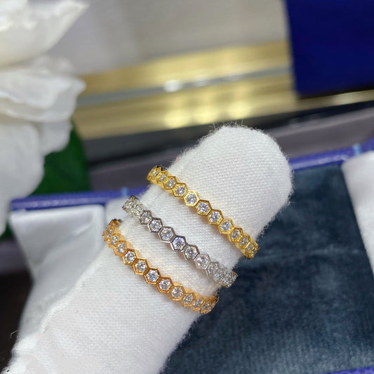 ¡®Glow Jewelry¡¯BEE LOVE DIAMOND PAVED SMALL RING
