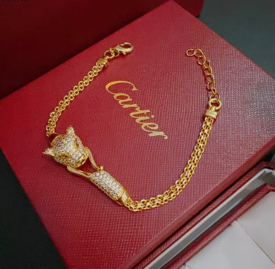 [Glow Jewelry Jewelry] PANTHERE  BRACELET DIAMONDS