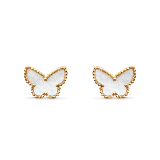 ¡®Glow Jewelry¡¯SWEET BUTTERFLY MOP EARSTUDS