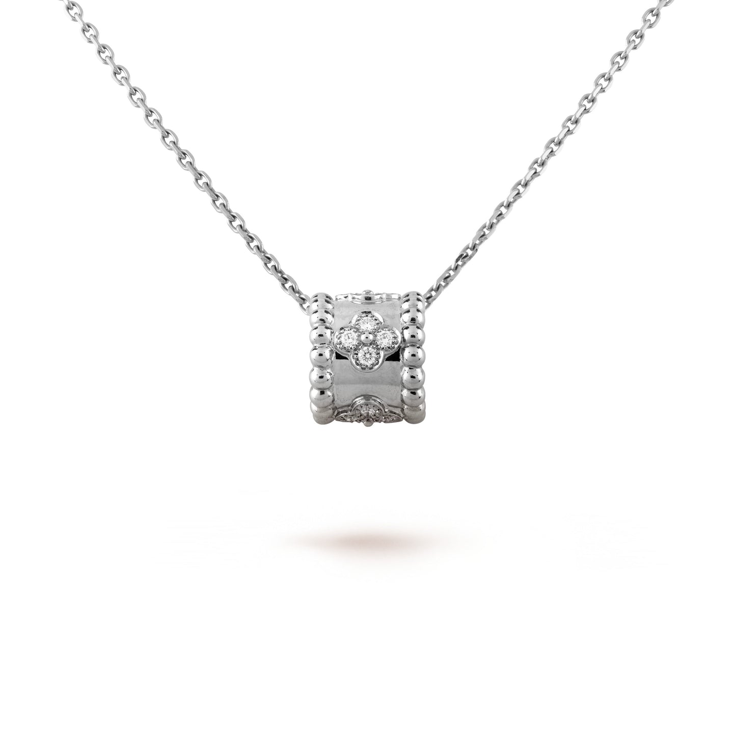 [Glow Jewelry]PERLEE PEDANT SIVLER DIAMOND NECKLACE