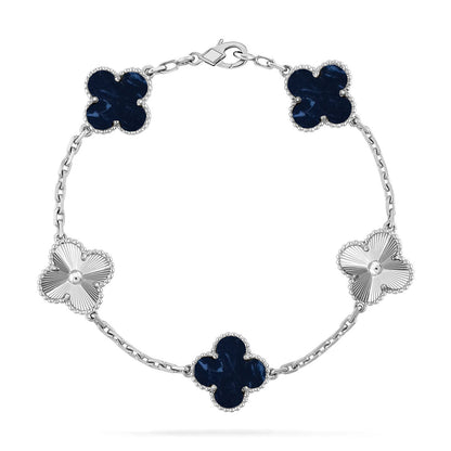 [Glow Jewelry]New CLOVER 5 MOTIF PIETERSITE BRACELET COLLECTION