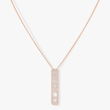 [Glow Jewelry]MY FIRST DIAMOND PAVED NECKLACE
