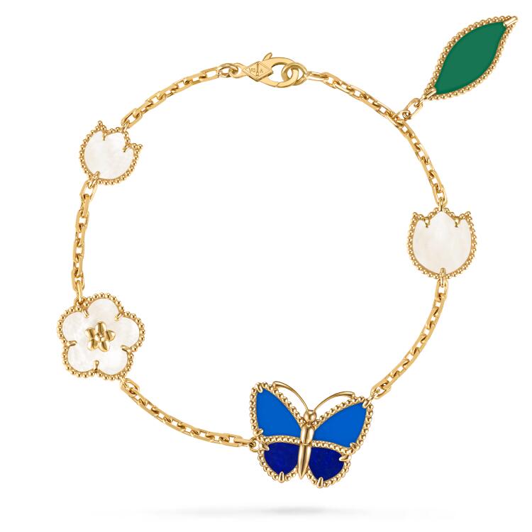 [Glow Jewelry]2026 NEW SPRING LUCKY 5 MOTIF BRACELET
