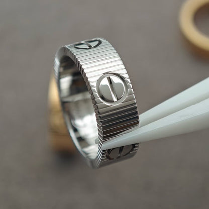 [Glow Jewelry]LOVE 6.5MM RING