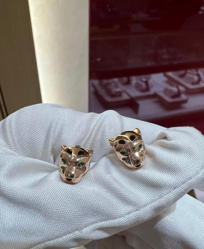 [Glow Jewelry] CHRRTAH-PRINT STUD EARRINGS, THREE COLORS