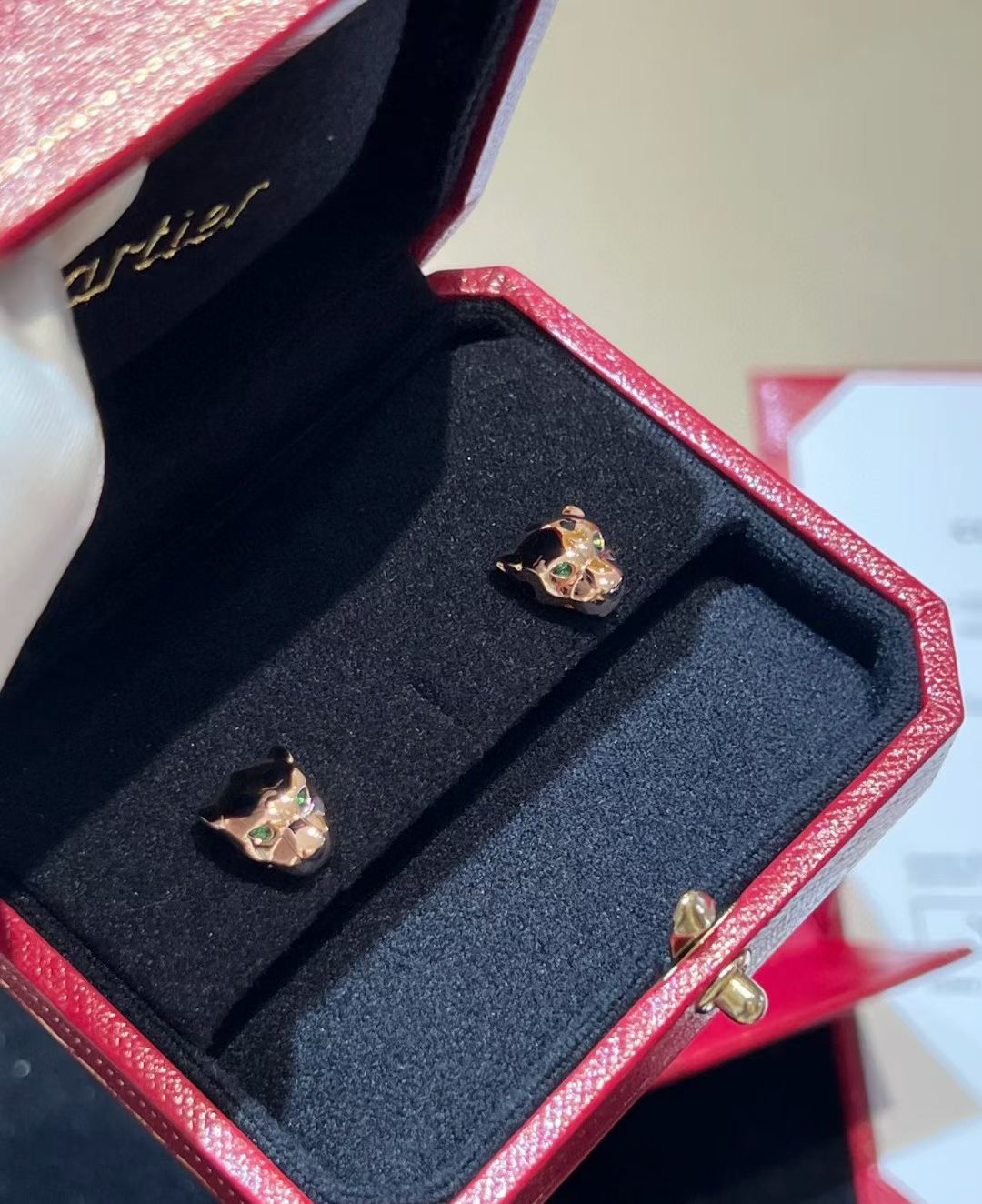 [Glow Jewelry] CHRRTAH-PRINT STUD EARRINGS, THREE COLORS