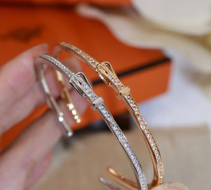 [Glow Jewelry] DIAMOND-ENCRUSTED BRACELET THREE COLORS
