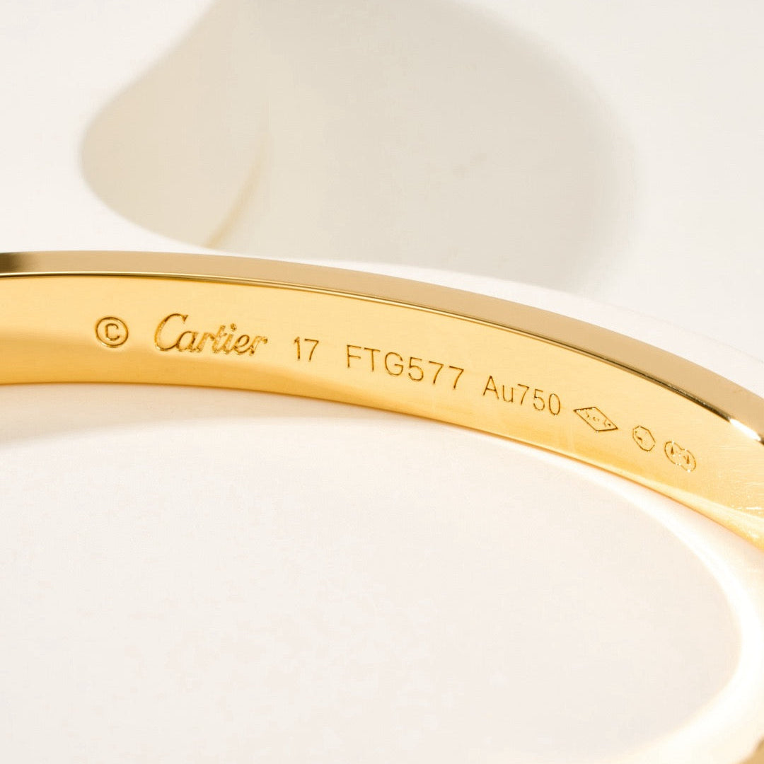 ¡®Glow Jewelry¡¯LOVE BRACELET 4.8MM DIAMOND-PAVED