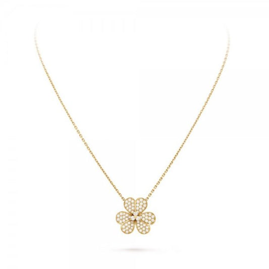 ¡®Glow Jewelry¡¯FLOWER DIAMOND NECKLACE