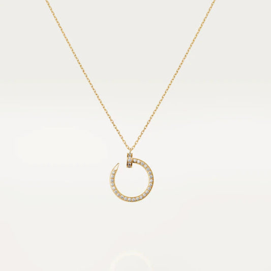 ¡®Glow Jewelry¡¯JUSTE NECKLACE GOLD DIAMONDS